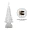 Glitzhome® 18.5" Lighted Acrylic Rotating Christmas Table Tree